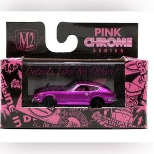 M2 Machine Pink Chrome Nissan Fairlady New (1:64 scale )